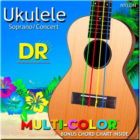 UMCSC UKELELE MULTICOLOR SOPRANO/CONCERT | Disalvatoremusicstore.it