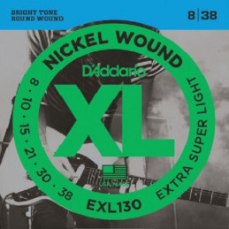 EXL130 SET ELETTRICA EXL130 008-038 | Disalvatoremusicstore.it