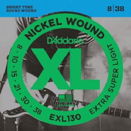 EXL130 SET ELETTRICA EXL130 008-038 | Disalvatoremusicstore.it