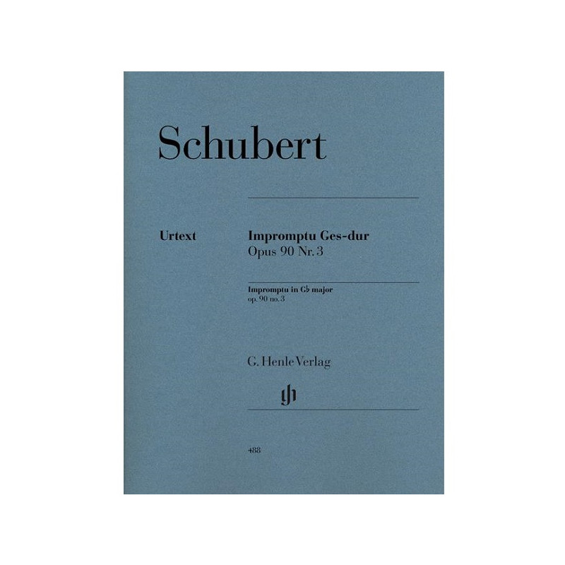 Impromptu In G Flat Op.90 No.3 D899 | Disalvatoremusicstore.it