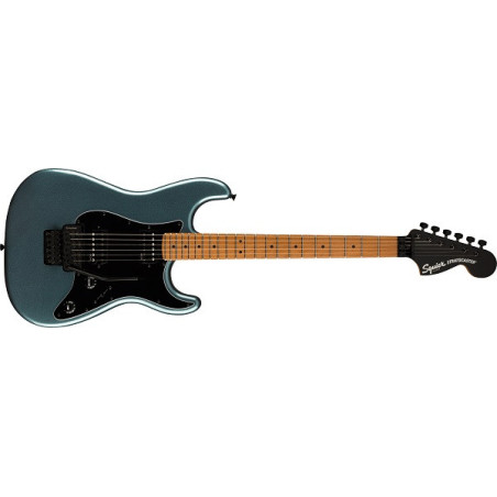 Contemporary Stratocaster® HH FR, Roasted Maple Fingerboard, Black ...