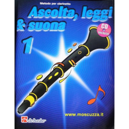 ASCOLTA LEGGI e SUONA CLARINETTO VOL 1 | Disalvatoremusicstore.it