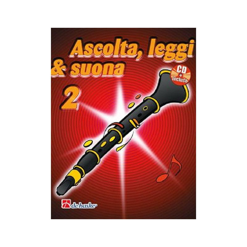 ASCOLTA LEGGI e SUONA CLARINETTO VOL 2 | Disalvatoremusicstore.it