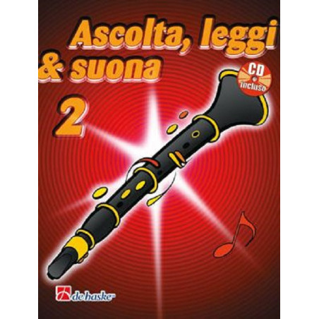 ASCOLTA LEGGI e SUONA CLARINETTO VOL 2 | Disalvatoremusicstore.it