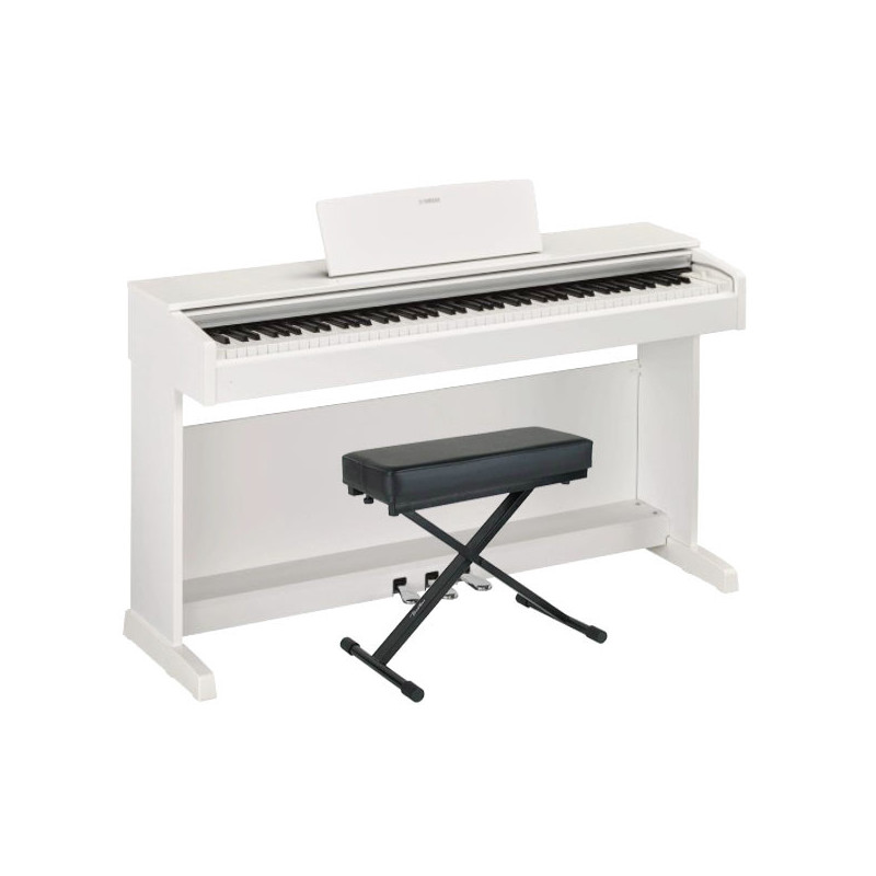 ARYUS YDP144 Bianco Con Panca in metallo | Disalvatoremusicstore.it