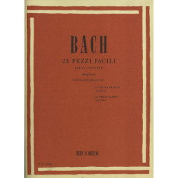 BACH J.S. 23 PEZZI FACILI (+CD) | Disalvatoremusicstore.it