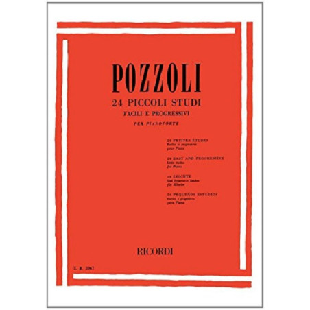 POZZOLI 24 PICCOLI STUDI | Disalvatoremusicstore.it