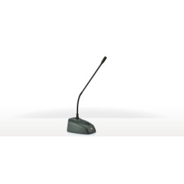 Base microfonica predisposta per essere wireless o cablata, con agg...