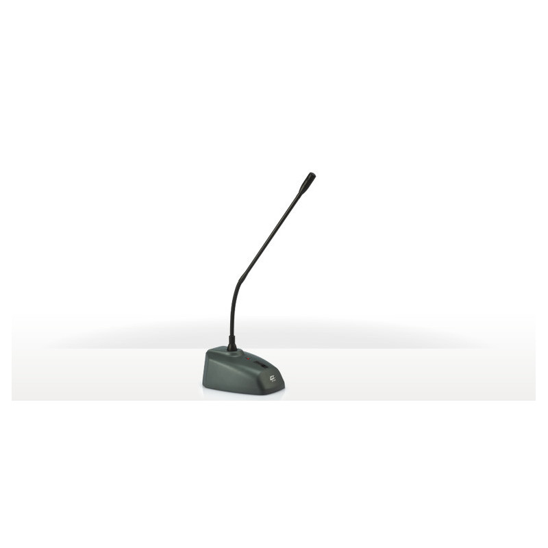 Base microfonica predisposta per essere wireless o cablata, con agg...