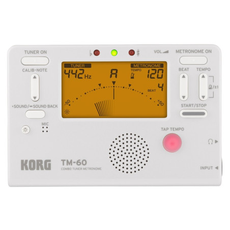 KORG TM-60-WH | Disalvatoremusicstore.it