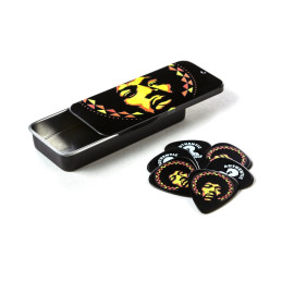 DUNLOP - JH-PT16H HENDRIX AURA MANDALA PICK TIN