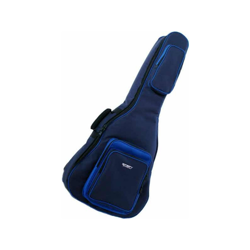 BORSA XS402 PER CHITARRA FOLK ACUSTICA BLU | Disalvatoremusicstore.it