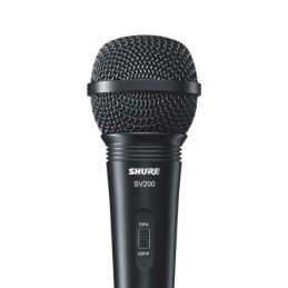 SHURE SV200A Microfono dinamico cardiode on/off | Disalvatoremusics...