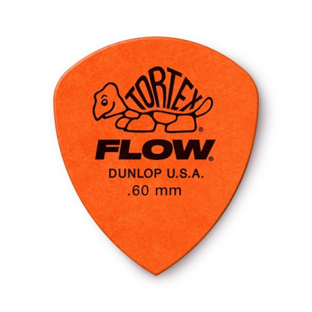 DUNLOP - 558R060 TORTEX FLOW STANDARD .60 MM Singolo