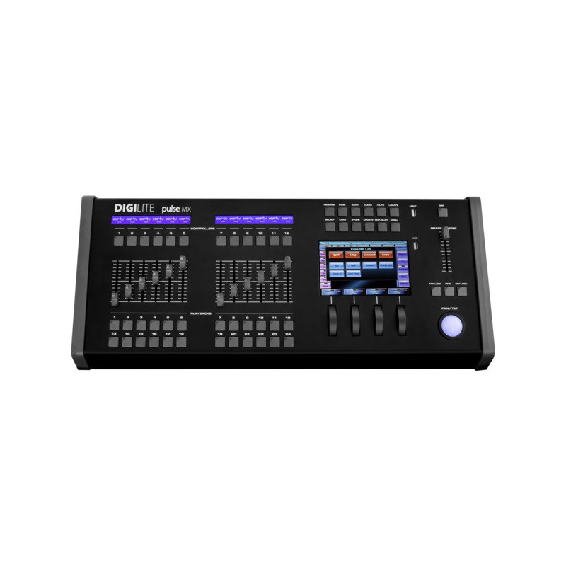 LIGHT CONSOLE 3072 DMX 7 TOUCH DISPLAY SMPTE/MIDI INPUT | Disalvato...