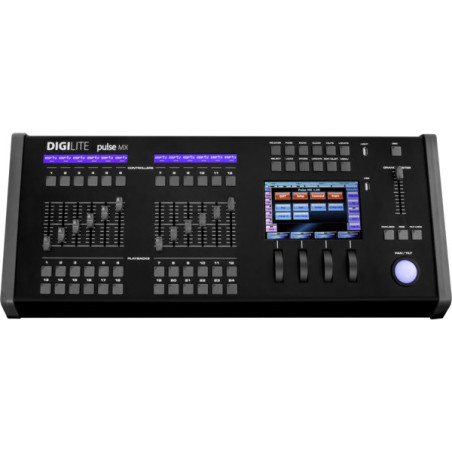 LIGHT CONSOLE 3072 DMX 7 TOUCH DISPLAY SMPTE/MIDI INPUT | Disalvato...
