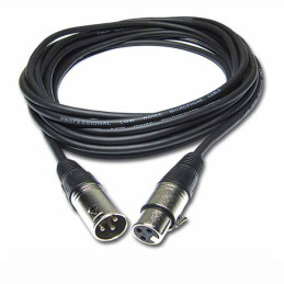 CM/XFXM-6 Cavo microfonico 6 m XLR3-F / XLR3-M