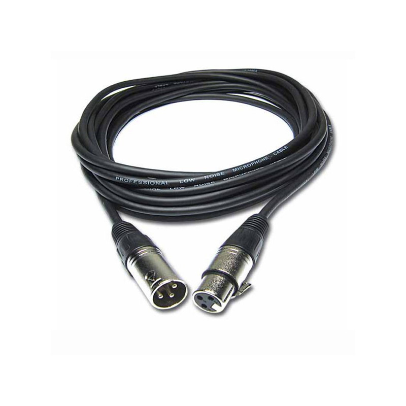 CM/XFXM-6 Cavo microfonico 6 m XLR3-F / XLR3-M