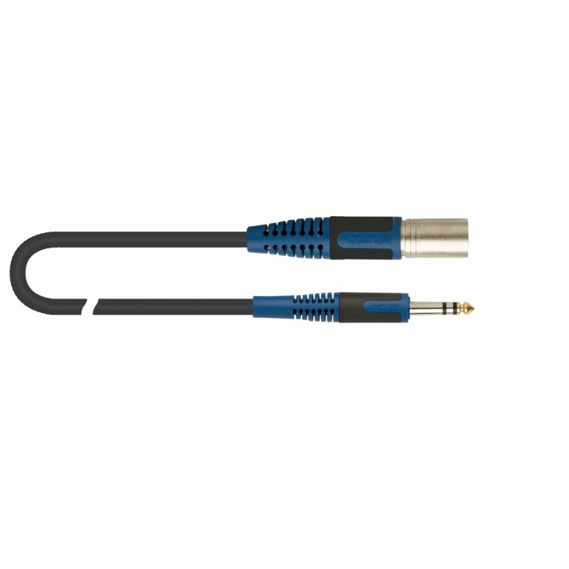 QUIK LOK RKSM/344-5 XLR Maschio/Jack Stereo | Disalvatoremusicstore.it