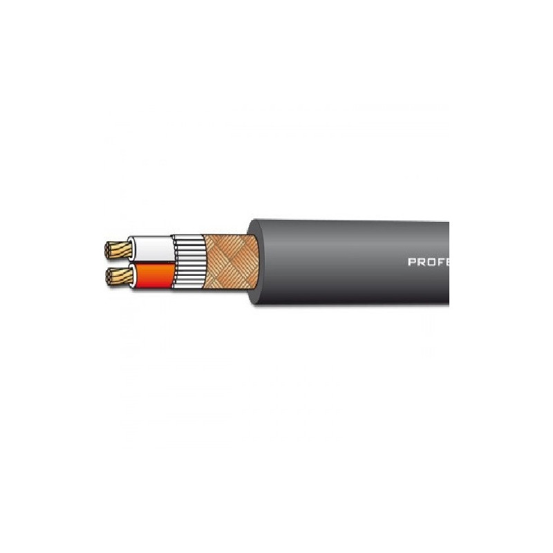 Cavo audio Bilanciato.6,5 Min Bobina nero | Disalvatoremusicstore.it
