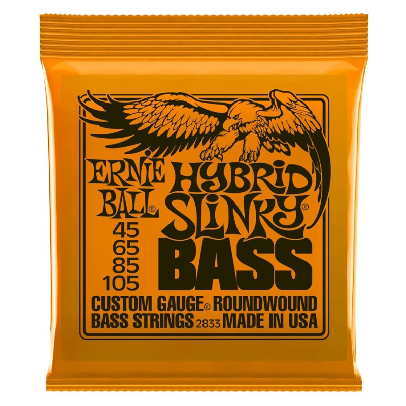 ERNIE BALL 2833 Nickel Wound Hybrid Slinky 45-105 | Disalvatoremusi...