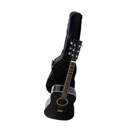 GEWAPURE CHITARRA CLASSICA CATALUNA CLASSICA 3/4, NERO | Disalvator...