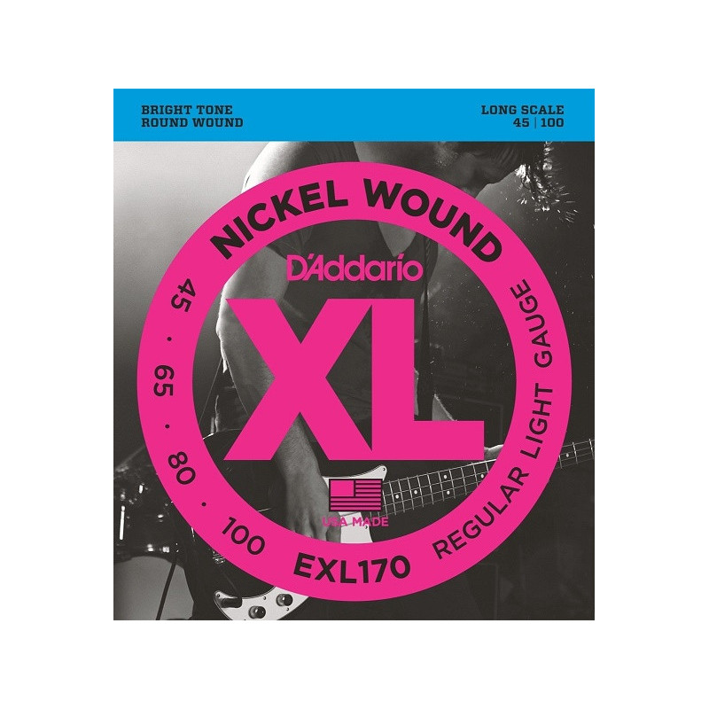 EXL 170-5 SET BASS XL LONG 45-65-80-100-130 | Disalvatoremusicstore.it