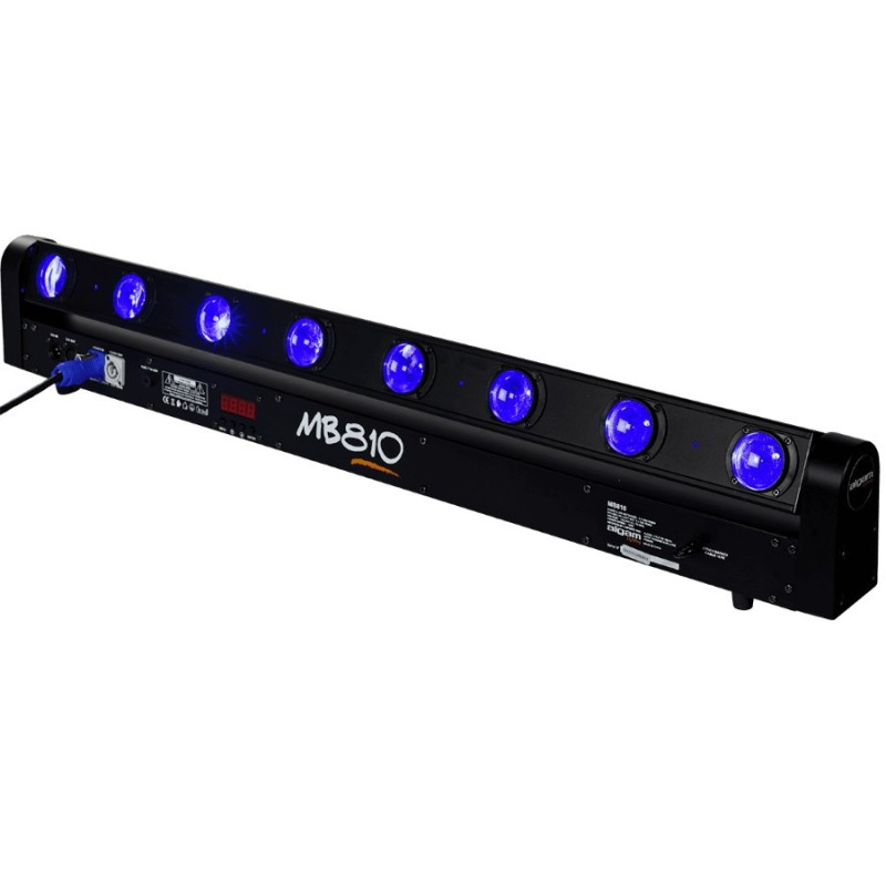 ALGAM LIGHTING MB 810 Barra 8 LEDS motorizzata RGBW | Disalvatoremu...