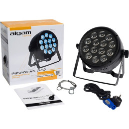ALGAM LIGHTING PARWASH1415-QUAD LED 14x15W RGBWW | Disalvatoremusic...
