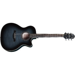 Chitarra elettroacustica tipo Orchestra a spalla mancante HTC-380 E...