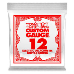 ERNIE BALL - 1012 PLAIN STEEL .012 | Disalvatoremusicstore.it