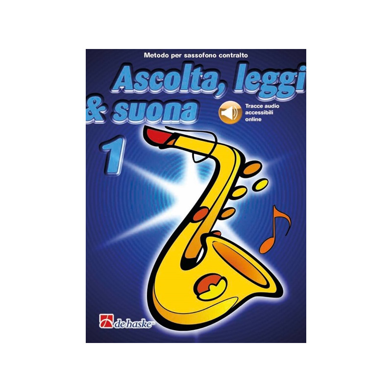 Ascolta, leggi e suona 1 sassofono contralto