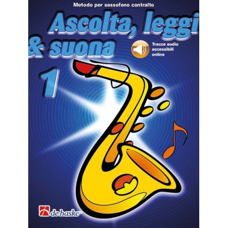 Ascolta, leggi e suona 1 sassofono contralto