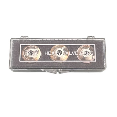Cappucci valvola per tromba Bach 1810S Heavy Weight - argentati