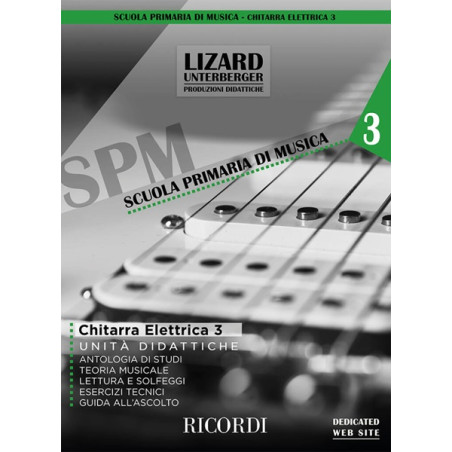 Chitarra elettrica vol. 3 (unità didattiche) BOOK - Guitar [Electric]