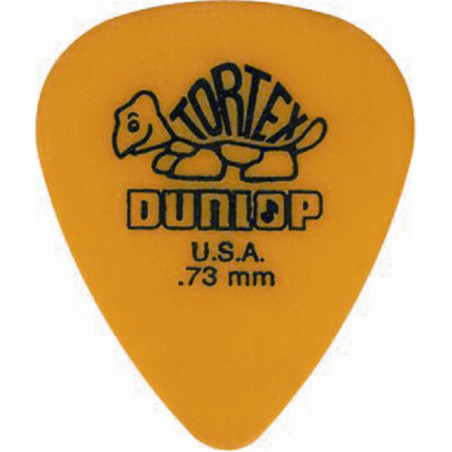 DUNLOP 418P Tortex Standard Yellow .73 | Disalvatoremusicstore.it