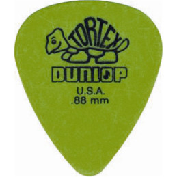 DUNLOP 418P Tortex Standard Green .88 | Disalvatoremusicstore.it