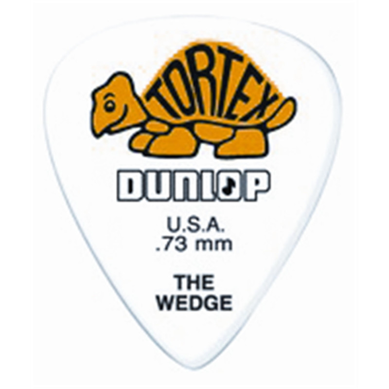 DUNLOP PLETTRO 424P.60 TORTEX Wedge Orange .60mm | Disalvatoremusic...