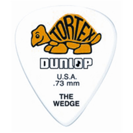 DUNLOP PLETTRO 424P.60 TORTEX Wedge Orange .60mm | Disalvatoremusic...