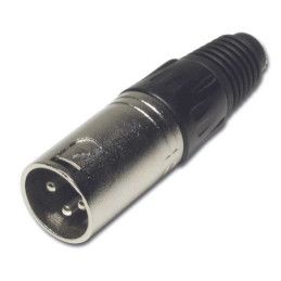 FXM/CH Connettore XLR maschio - Cromatura | Disalvatoremusicstore.it