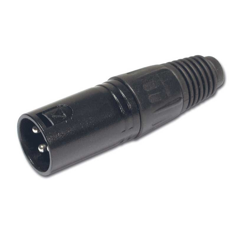 FXM/NO Connettore XLR maschio - Finitura nera | Disalvatoremusicsto...