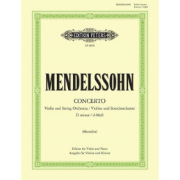Concerto for Violin & Piano Di Felix Mendelssohn Bartholdy EP6070 |...