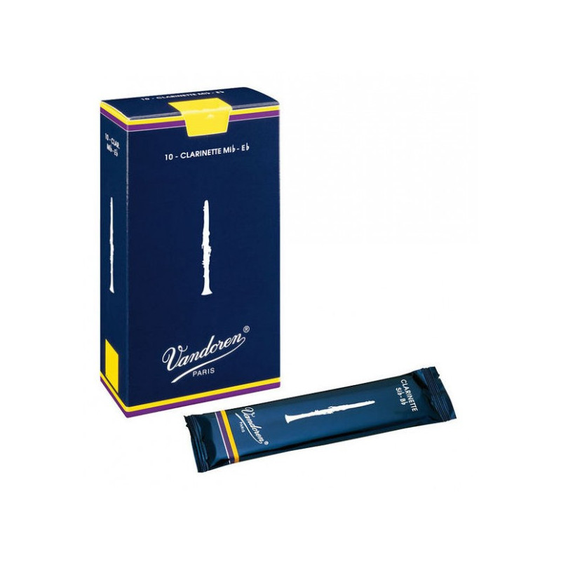 Confezione 10 ance CL Mib 1 1/2 Vandoren | Disalvatoremusicstore.it