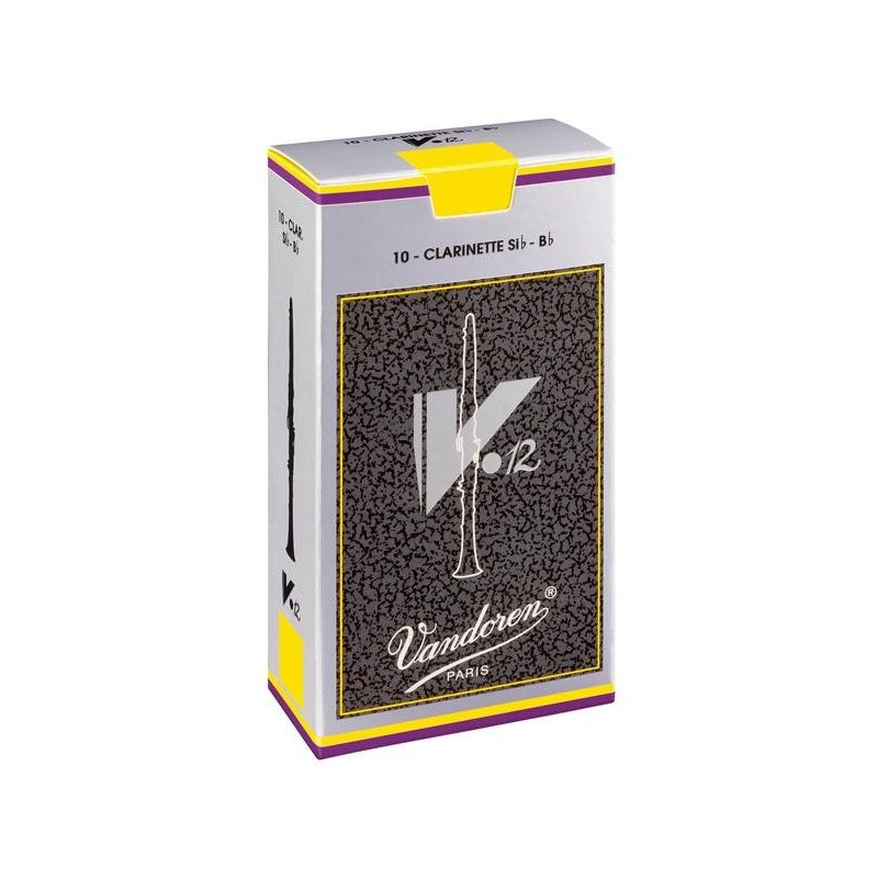 Confezione 10 Ance 3 V12 Clarinetto Sib Vandoren | Disalvatoremusic...