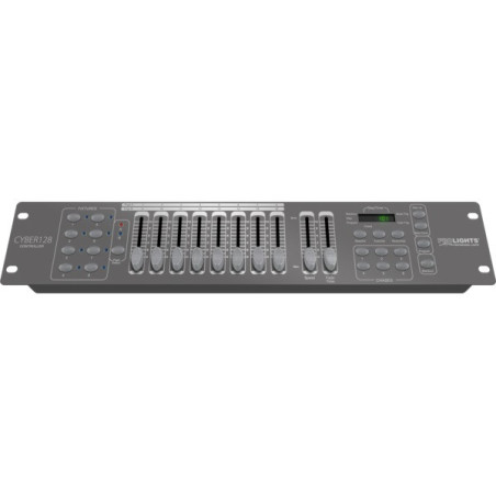Controller con 128 canali dmx, 8 UNITà DA 16 CANALI MAX, 2u/19 | Di...