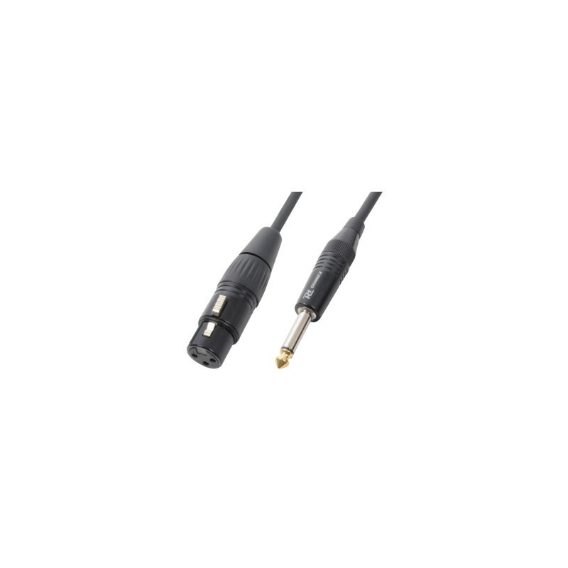EGO-AG6445 Cable XLR Female – 6.3 Mono Jack 1,5m | Disalvatoremusic...