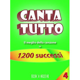Cantatutto Vol. 4Il Meglio Della Canzone In 1200 Successi | Disalva...