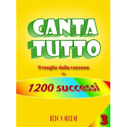 Cantatutto vol.3Il Meglio Della Canzone In 1200 Successi | Disalvat...