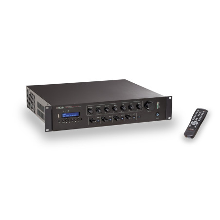 MIXER-AMP 4-ZONE 240W HELVIA POKER-240A DAB+ PLAYER | Disalvatoremu...