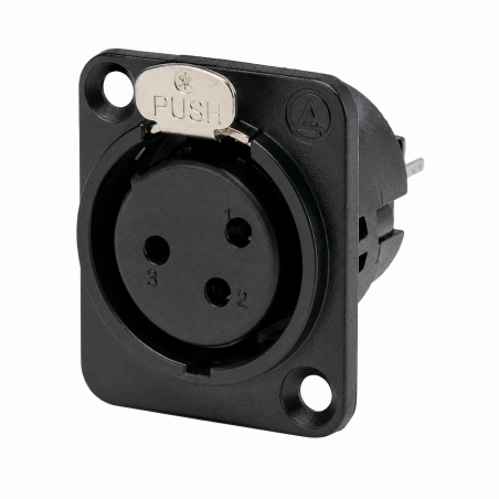 XLR3FPJ CONNETTORE DA PANNELLO FEMMINA